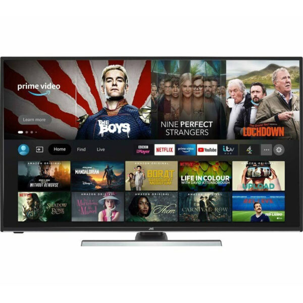 JVC LT-50CF810 50" Fire TV Edition 4K HDR Smart TV with Alexa & Dolby Atmos