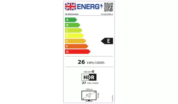 LG 32 Inch 32LQ630B6LA Smart HD Ready HDR LED Freeview TV - Image 4