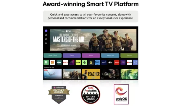 LG 43 Inch 43UQ76906LE Smart 4K UHD HDR LED Freeview TV - Image 3
