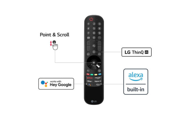 LG 60 Inch 60UQ81006LB Smart 4K UHD HDR LED Freeview TV - Image 4