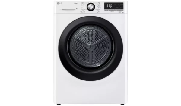 LG FDV309WN 9KG Heat Pump Tumble Dryer - White