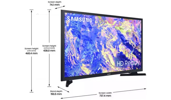 Samsung 32 Inch UE32T4307AEXXU Smart HD Ready HDR LED TV - Image 2