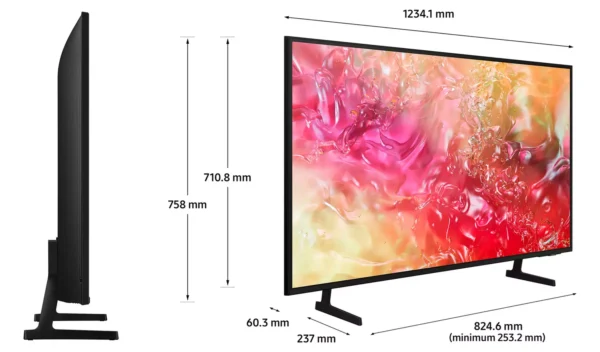 Samsung 55 Inch UE55DU7100KXXU Smart 4K UHD HDR LED TV - Image 2