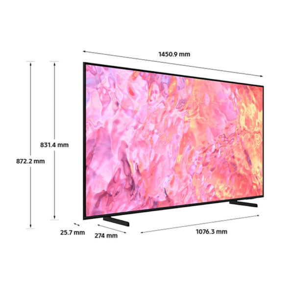 Samsung QE65Q60CAUXXU 65" 4K HDR Smart QLED TV - Image 2
