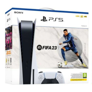 Sony PS5 Console Bundle – FIFA 23 & Horizon Forbidden West | 825GB Disc Edition