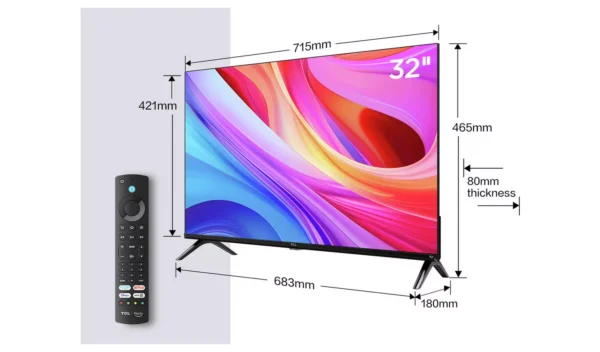 TCL 32 Inch 32SF540K Smart FHD HDR LED Fire TV - Image 2