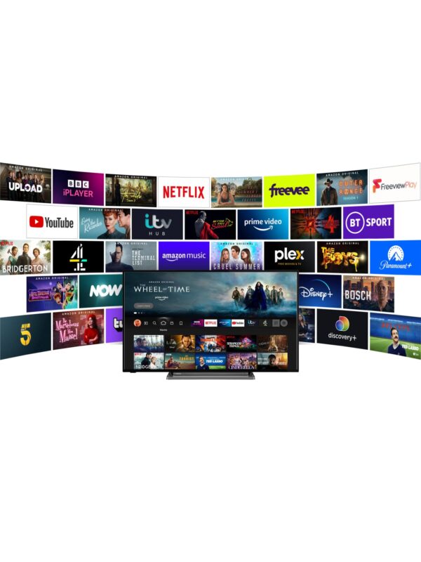 65" Toshiba Fire TV 65UF3D53DB Smart 4K Ultra HD HDR LED TV - Image 4