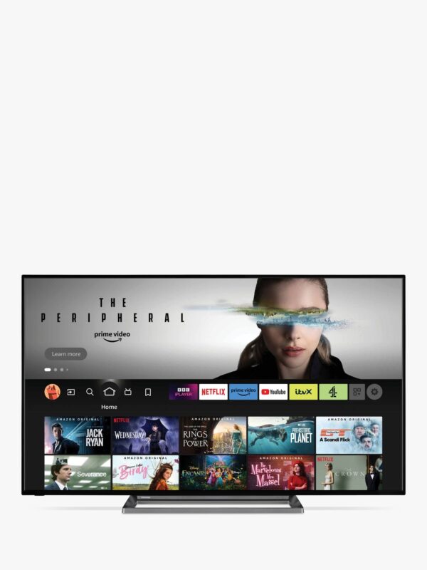 65" Toshiba Fire TV 65UF3D53DB Smart 4K Ultra HD HDR LED TV - Image 3