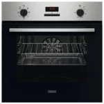Zanussi ZOHTC2X2 Multifunction 65L Single Electric Oven with LED Timer - Silver 275600