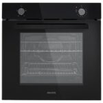 electriQ 73L 4 Function Electric Oven - Black EQOVENM1BLK