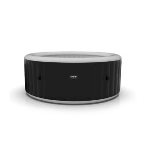 Wave Atlantic 4 Person Black Inflatable Hot Tub