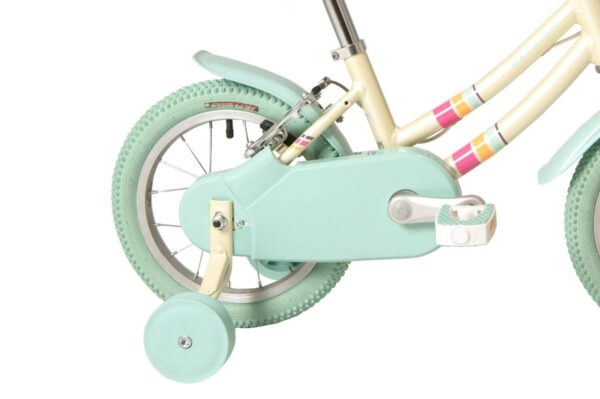 Raleigh Pop 14 Inch Kids Bike White - Image 3