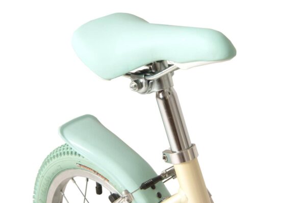 Raleigh Pop 14 Inch Kids Bike White - Image 6