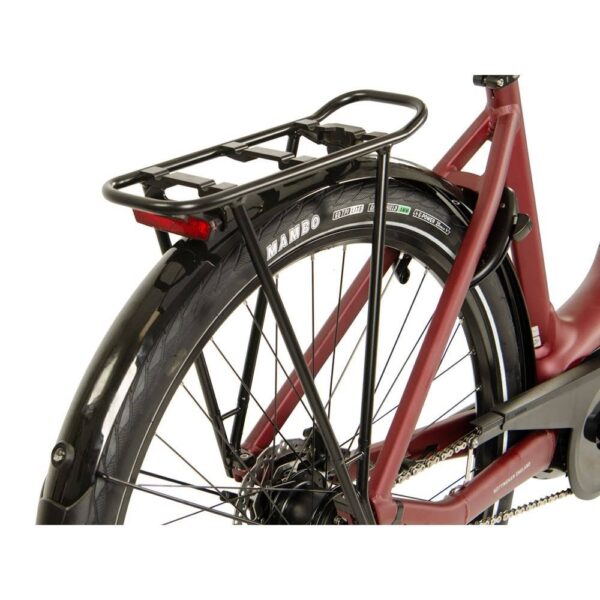 Raleigh Motus Tour Lowstep Hub Electric Hybrid Bike – Red - Image 9