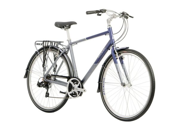 Raleigh Pioneer Tour 2021 Hybrid Bike – Blue/Grey – Size: 23 Inch - Image 3