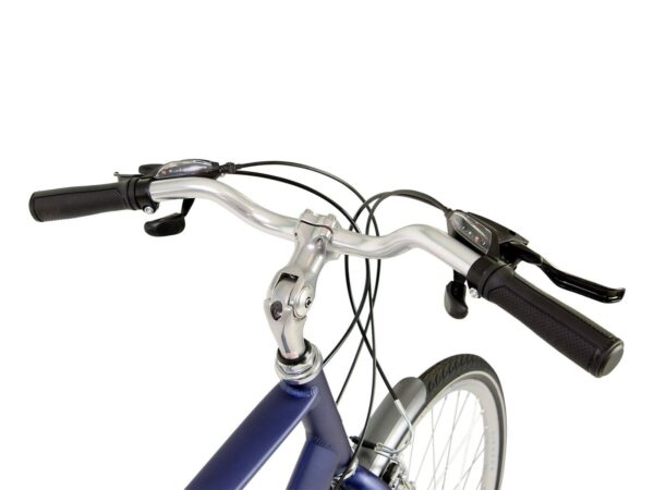 Raleigh Pioneer Tour 2021 Hybrid Bike – Blue/Grey – Size: 23 Inch - Image 8