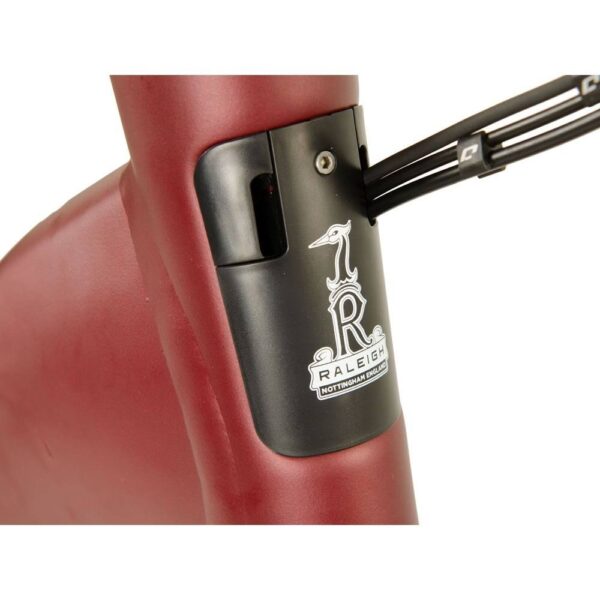 Raleigh Motus Tour Lowstep Hub Electric Hybrid Bike – Red - Image 5