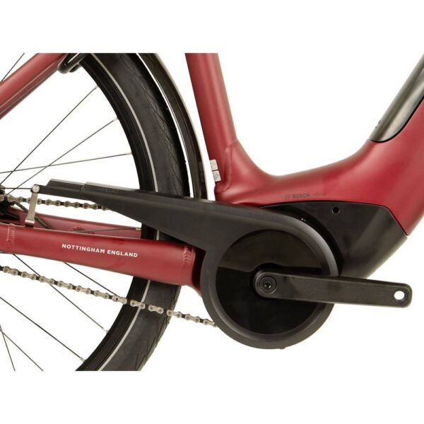 Raleigh Motus Tour Lowstep Hub Electric Hybrid Bike – Red - Image 7