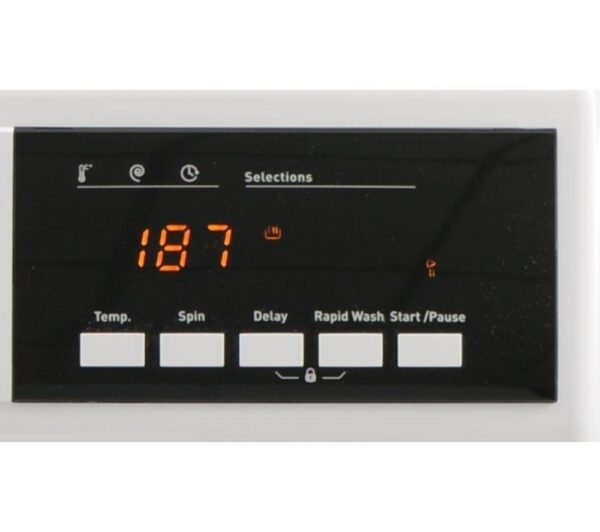 Logik L914WM20 9 kg 1400 Spin Washing Machine - White - Image 6
