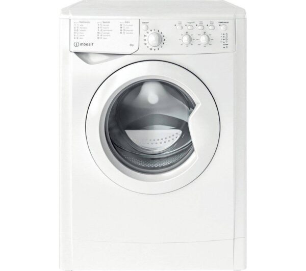 Indesit IWC 81483 W UK N 8 kg 1400 Spin Washing Machine - White - Image 3