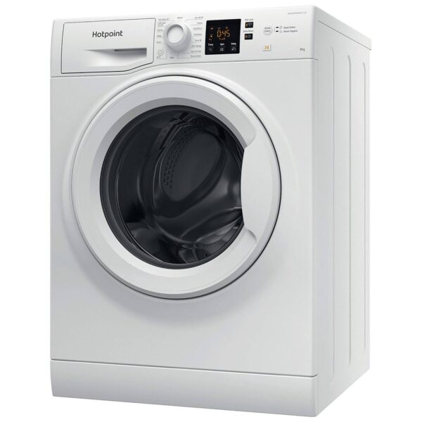 Hotpoint NSWM864CWUKN White 8kg Washing Machine - Image 3