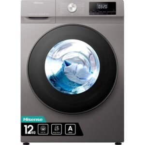 Hisense WFQA1214EVJMT 12kg Washing Machine with 1400 RPM - Titanium