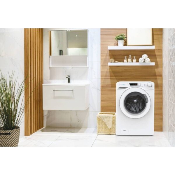 Candy Washing Machine Freestanding 9kg 1400 RPM HCU1492DE/1 White - Image 4