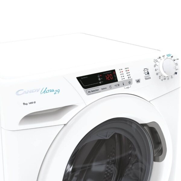 Candy Washing Machine Freestanding 9kg 1400 RPM HCU1492DE/1 White - Image 5