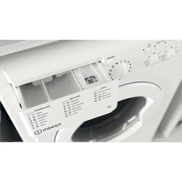 Indesit Ecotime 7kg White Washing Machine - Image 6