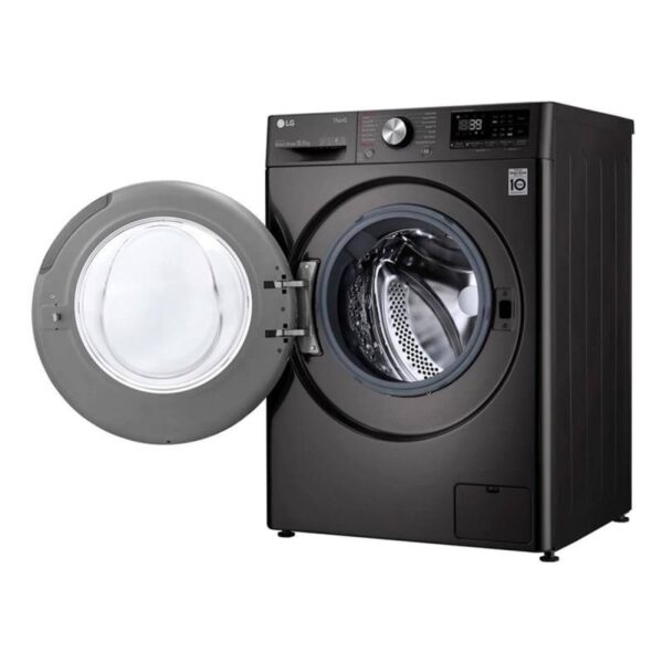 LG F6V1010BTSE 10.5kg Washing Machine - Black Steel - Image 3